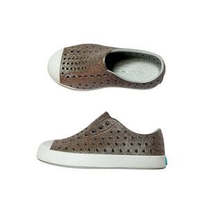 Native Jefferson Bling Glitter Sneakers Size 11